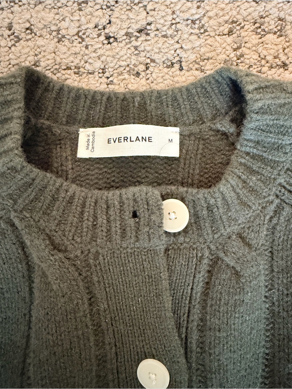 Everlane Merino Wool Cardigan - Picture 3 of 4